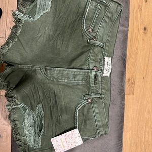 Free people Sage shorts